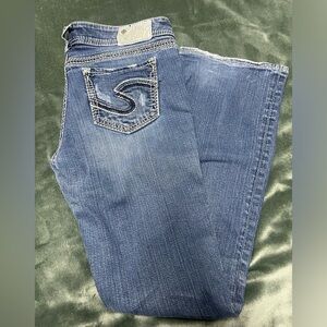 Women’s Silver Bootcut Jeans. Suki 29/31